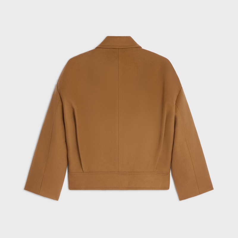 jacke aus doppelseitigem wollkaschmir