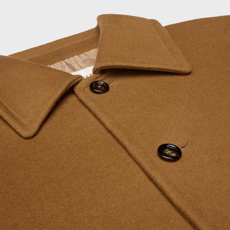 jacke aus doppelseitigem wollkaschmir