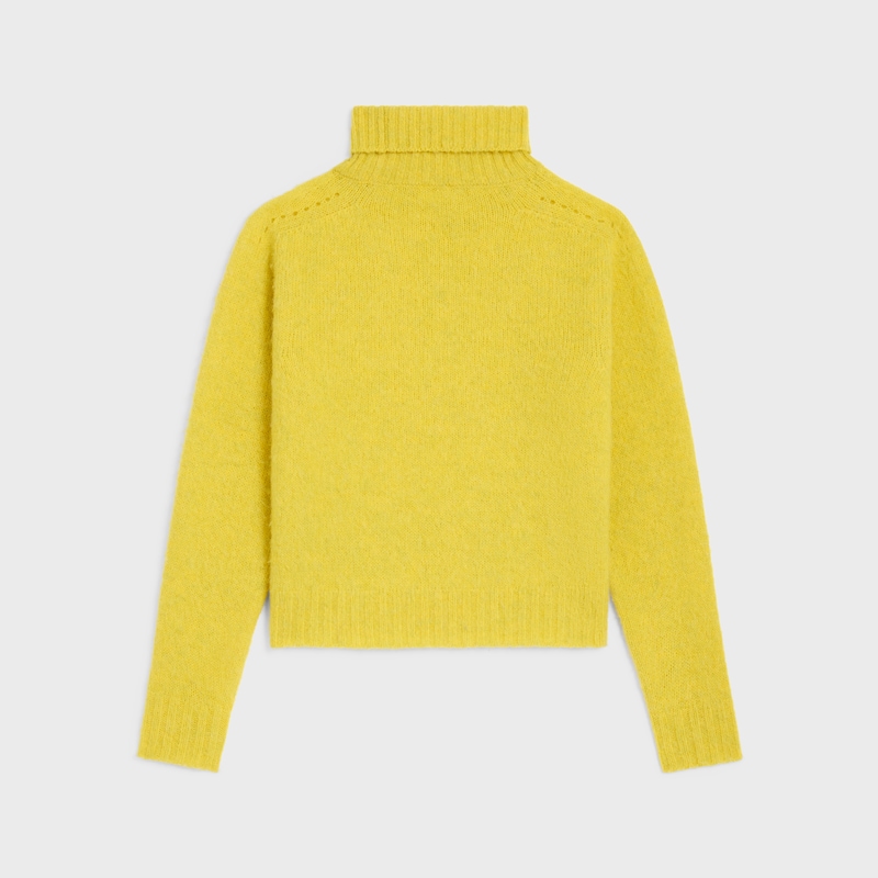 rollkragenpullover aus shetlandwolle