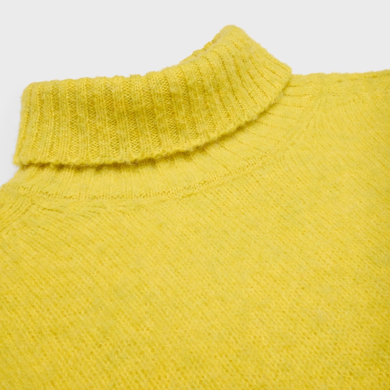 rollkragenpullover aus shetlandwolle