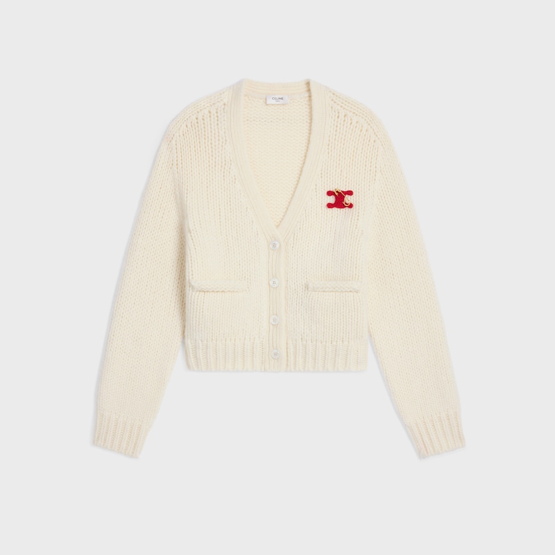 strickjacke aus kaschmir und seide