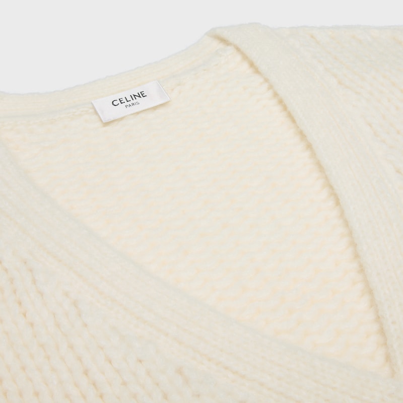 strickjacke aus kaschmir und seide