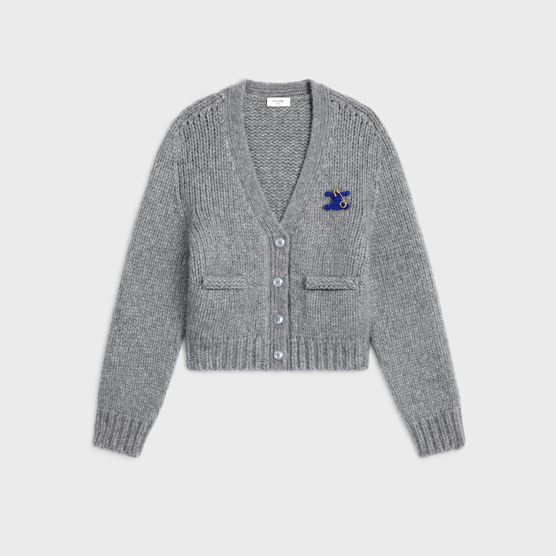 strickjacke aus kaschmir und seide