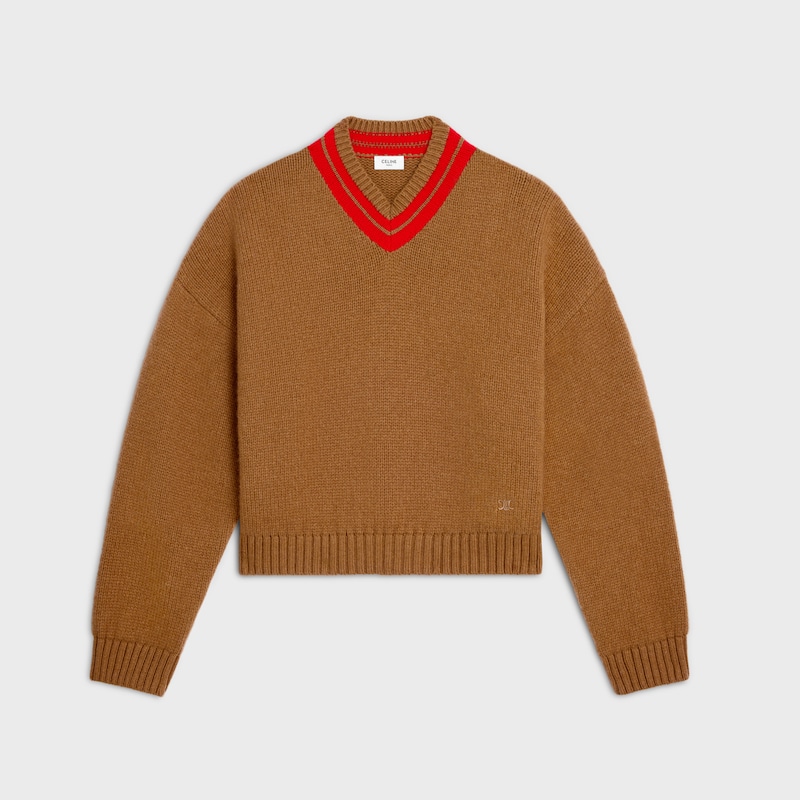 v-ausschnitt-pullover aus kaschmir