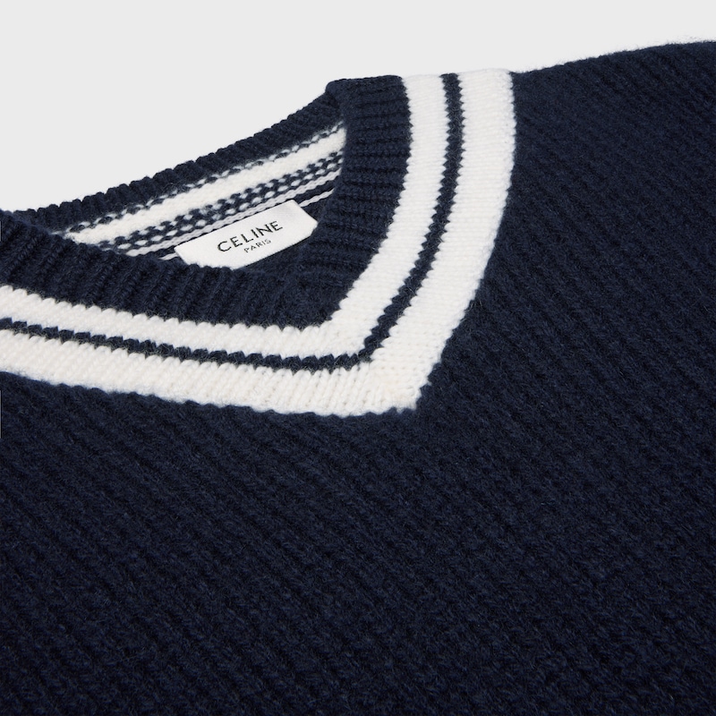 v-ausschnitt-pullover aus kaschmir