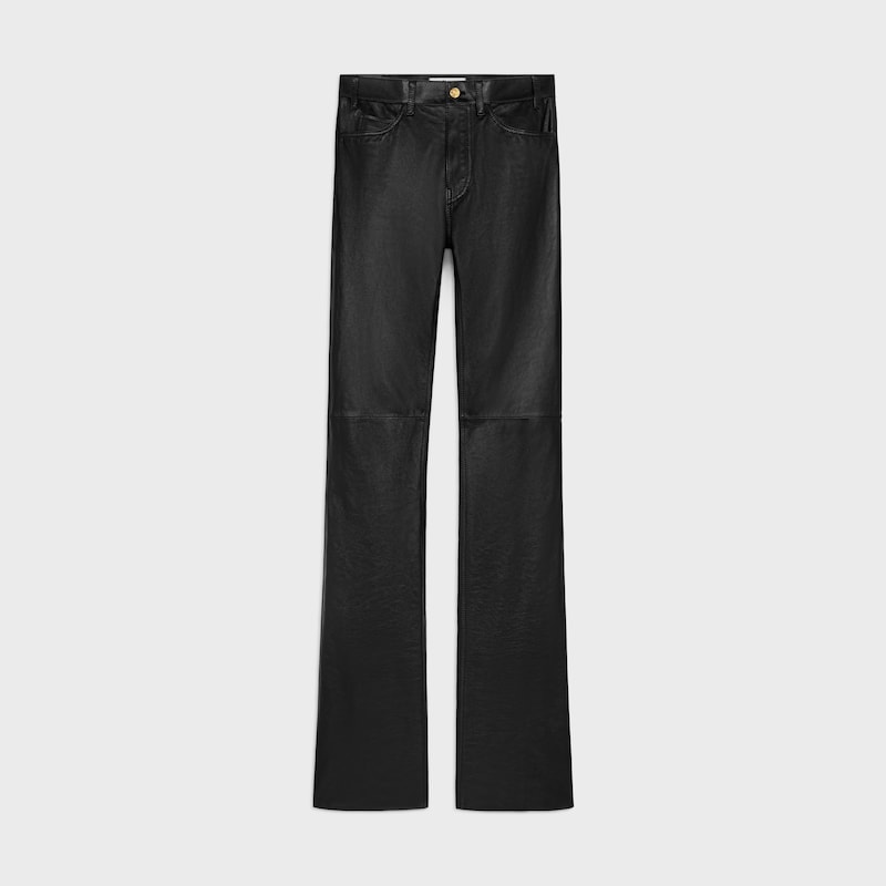 lulu-jeans aus weichem lammleder