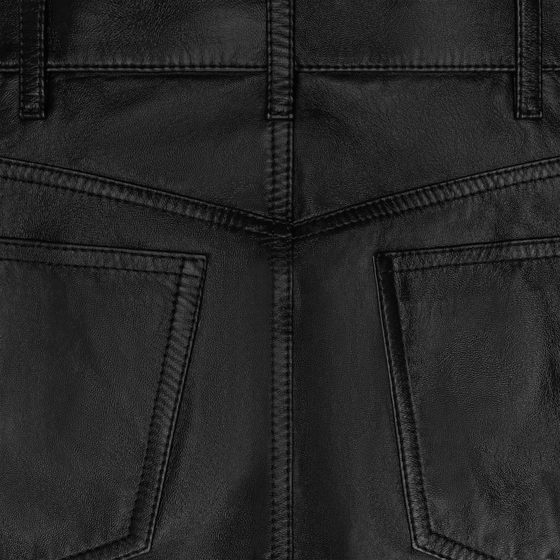 lulu-jeans aus weichem lammleder