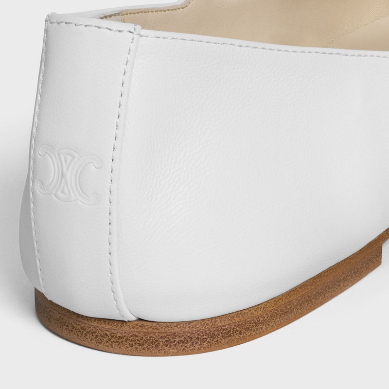 les ballerines celine doppelriemen aus lammfell