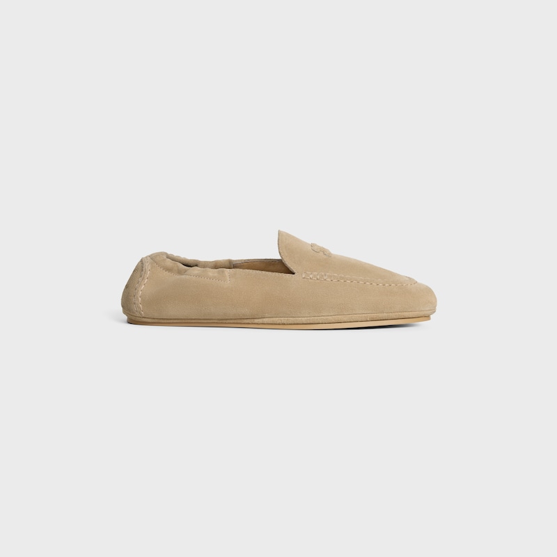 celine adam loafer aus wildleder