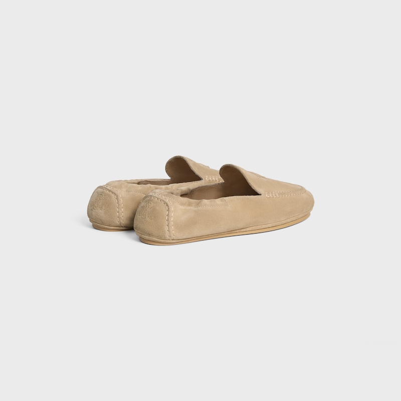 celine adam loafer aus wildleder