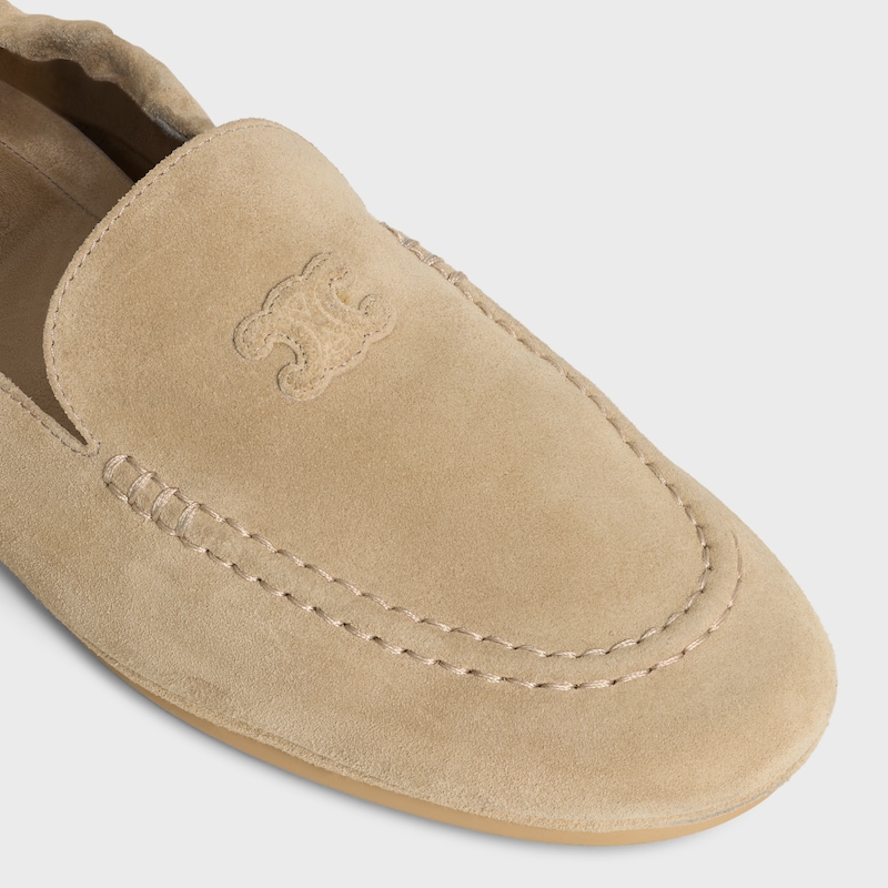 celine adam loafer aus wildleder