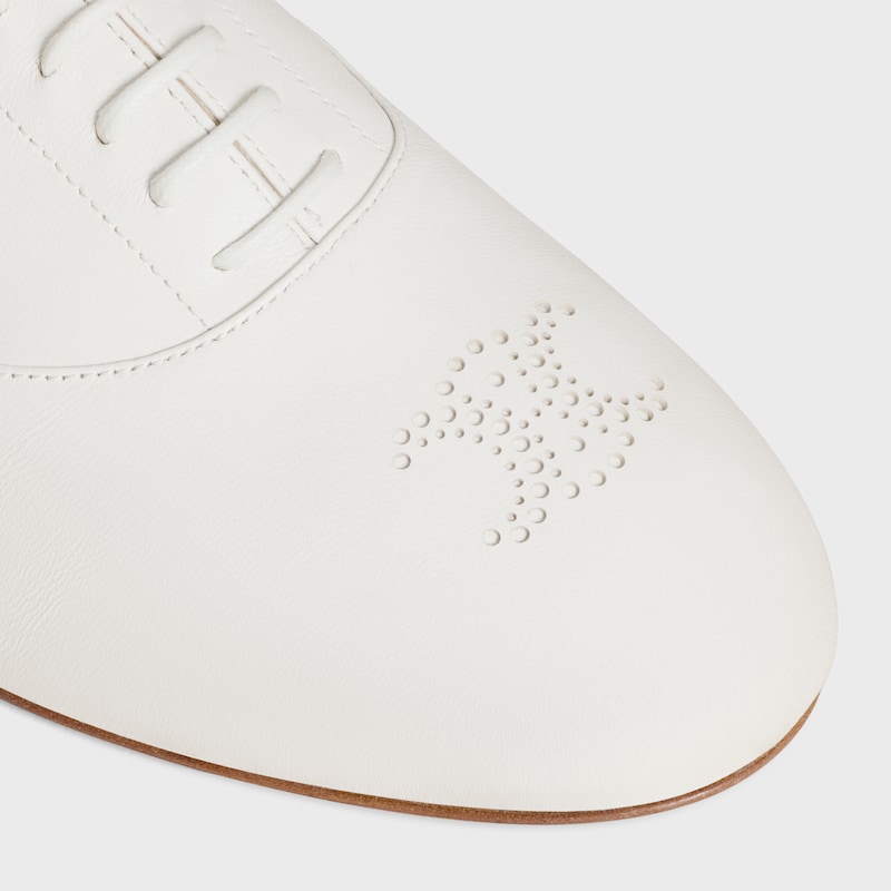 celine lise perforated triomphe richelieu in lammleder