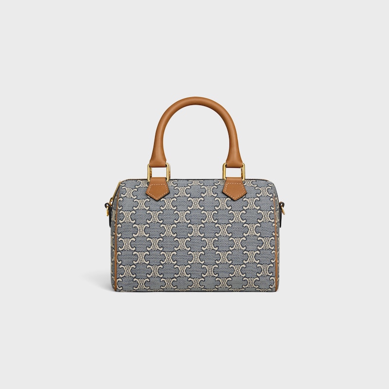 small boston in triomphe jacquard und kalbsleder