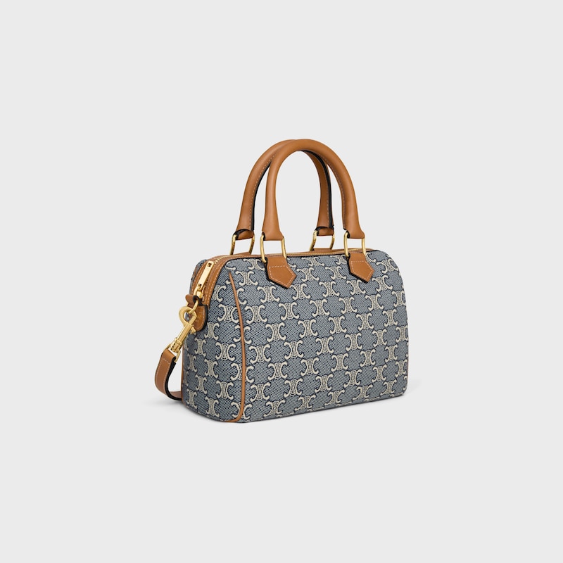 small boston in triomphe jacquard und kalbsleder