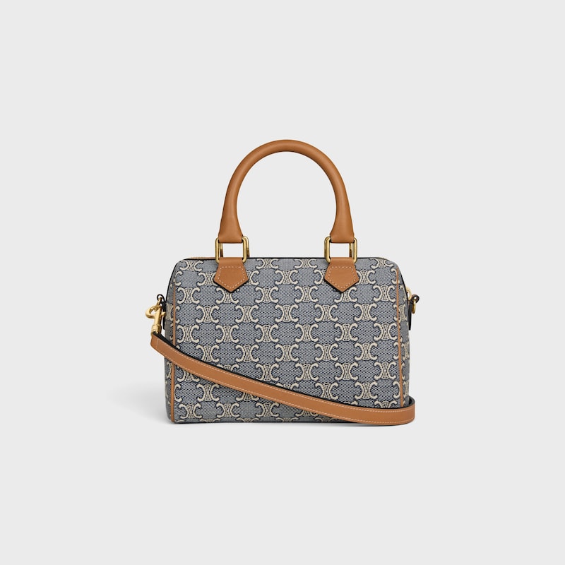 small boston in triomphe jacquard und kalbsleder