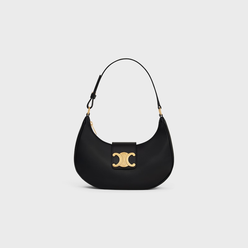 medium ava triomphe bag in glattem kalbsleder