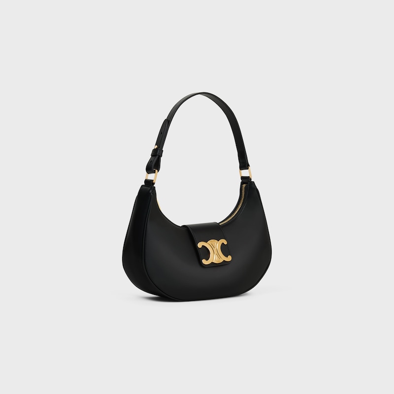 medium ava triomphe bag in glattem kalbsleder