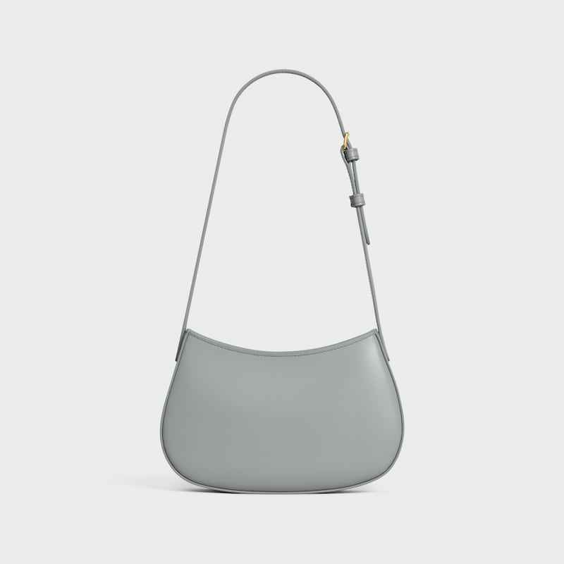 mittlere tilly-tasche aus glänzendem kalbsleder
