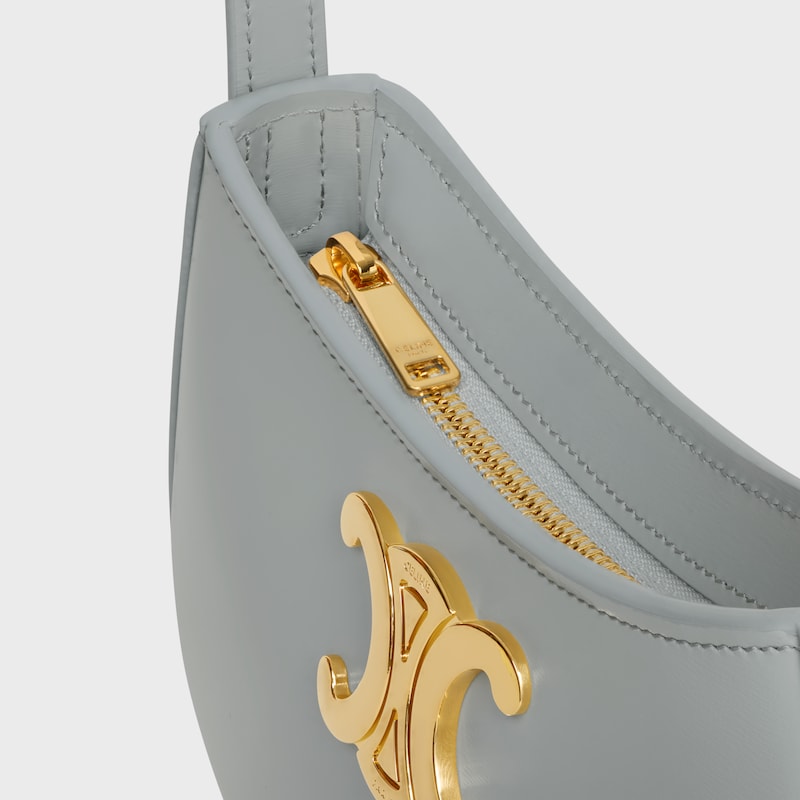 mittlere tilly-tasche aus glänzendem kalbsleder