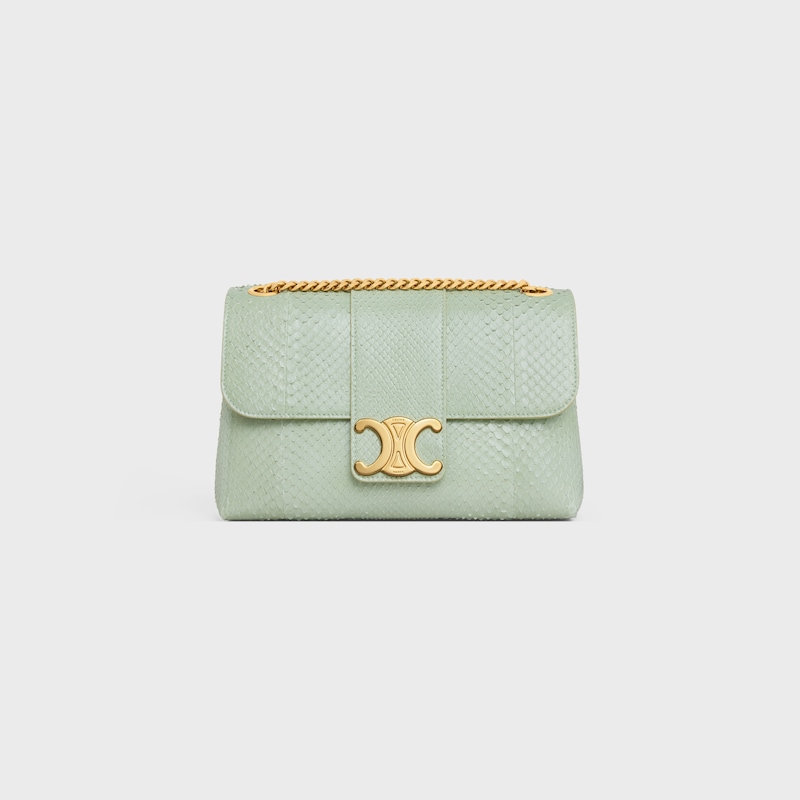 mittelgroße celine victoire tasche in python