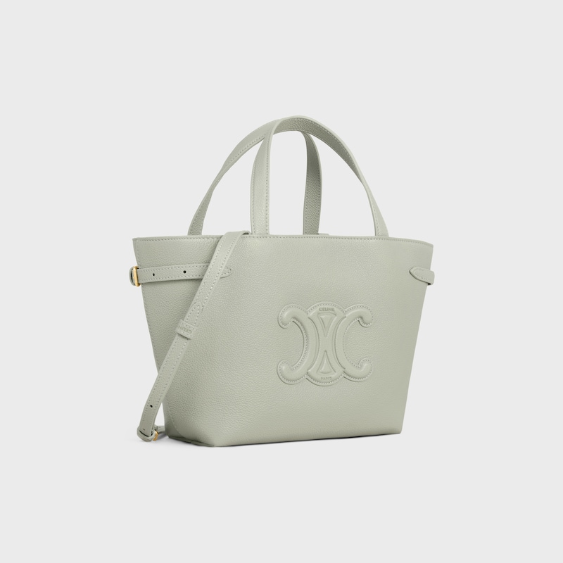 mini cabas anais cuir triomphe aus genarbtem kalbsleder