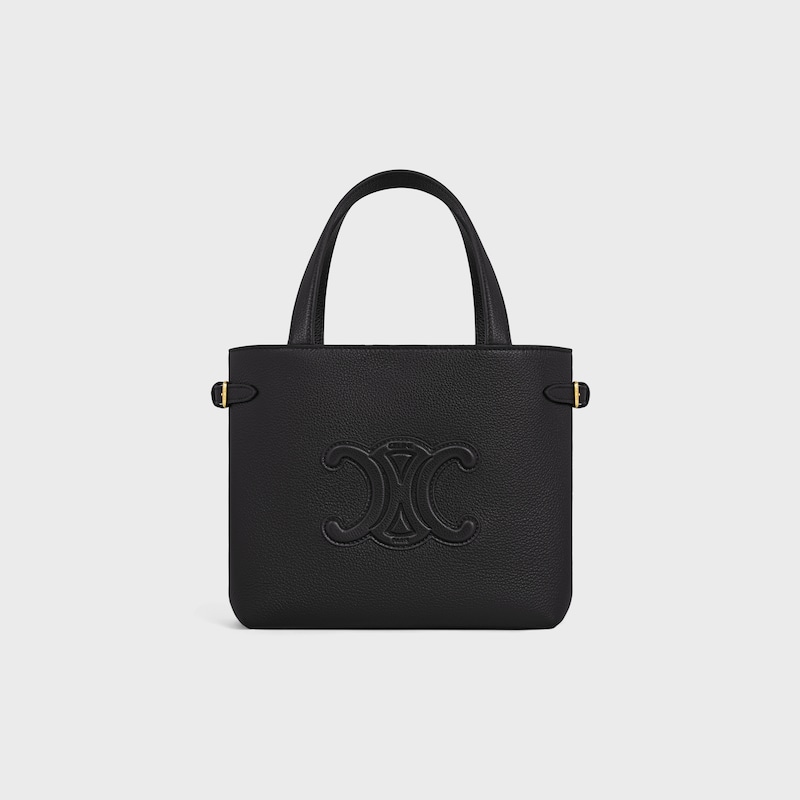 mini cabas anais cuir triomphe aus genarbtem kalbsleder