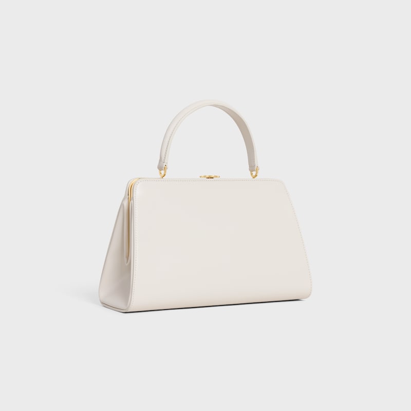 mittelschwarze celine antoinette in natÜrlichem satiniertem kalbsleder