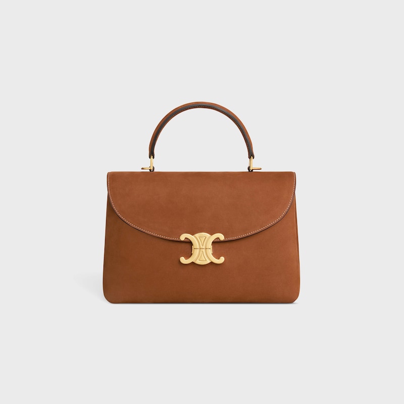 mittlere nino-tasche aus nubuk-kalbleder