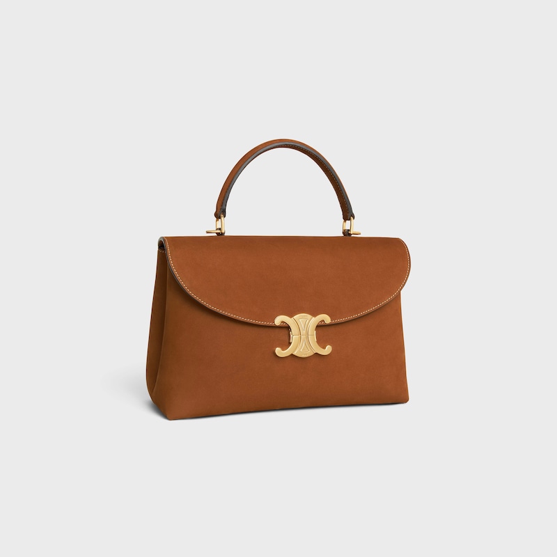 mittlere nino-tasche aus nubuk-kalbleder