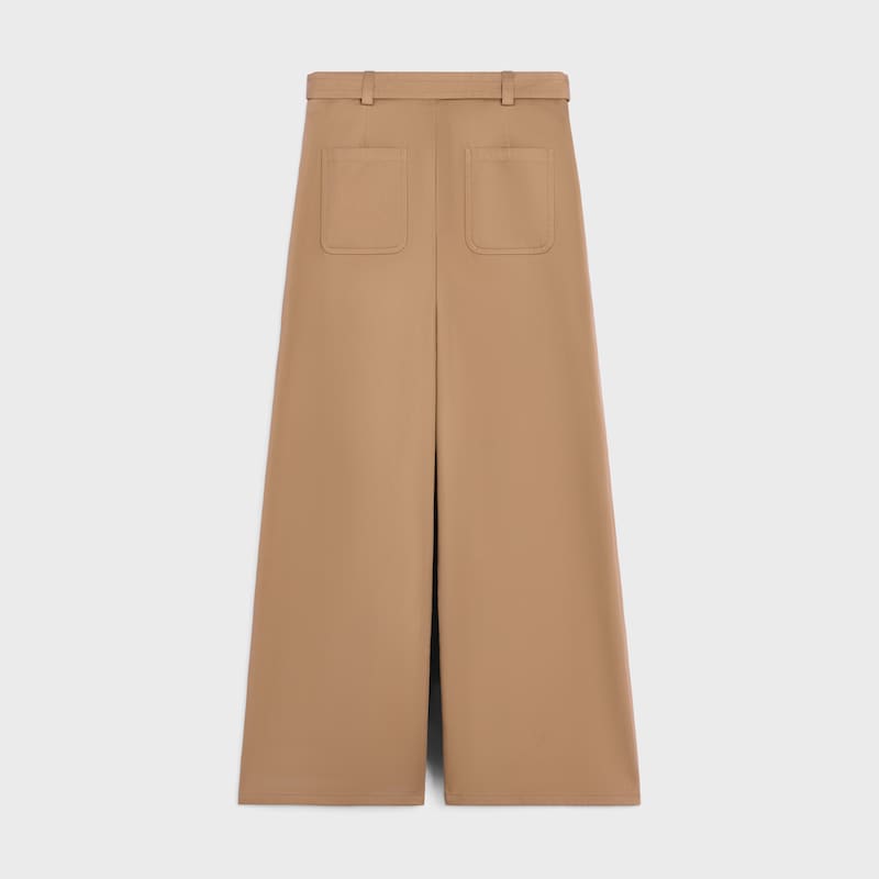 taillat-hosen aus baumwolltwill