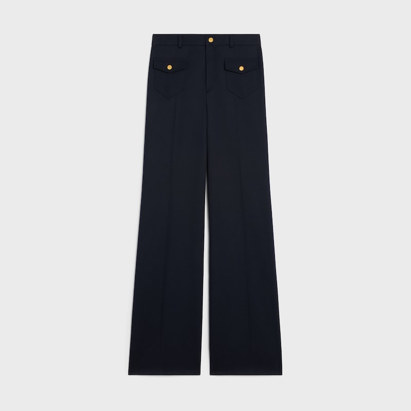 hose aus diagonalem wollgewebe