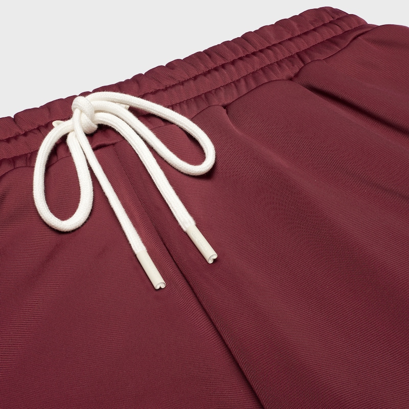 mini-joggingshorts aus doppelseitigem jersey