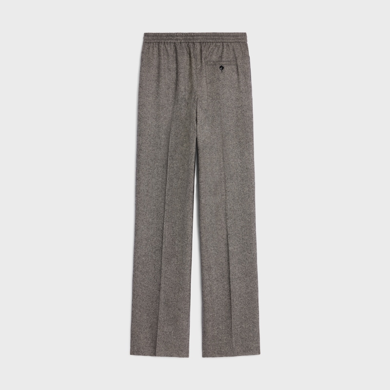 hose mit kordelzug aus kaschmirflanell