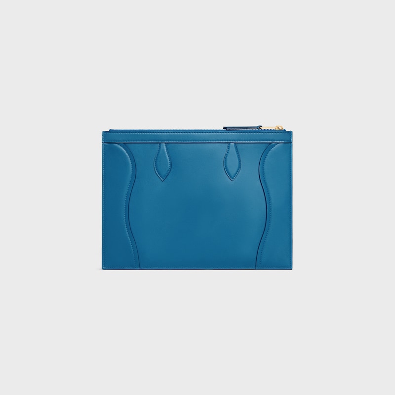 mittlere tasche aus glÄnzendem kalbsleder