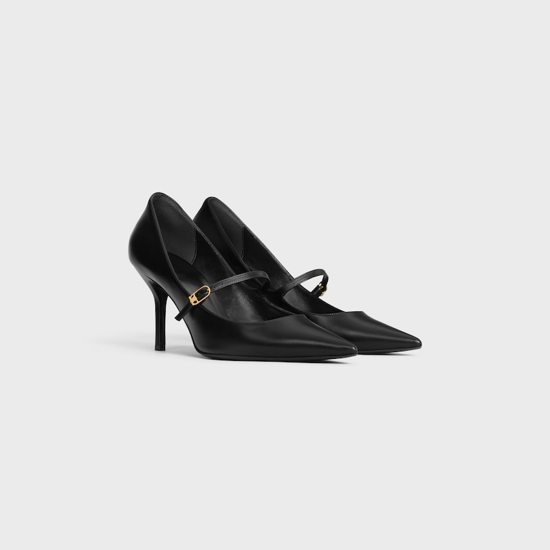 celine judy strappy pump aus kalbsleder