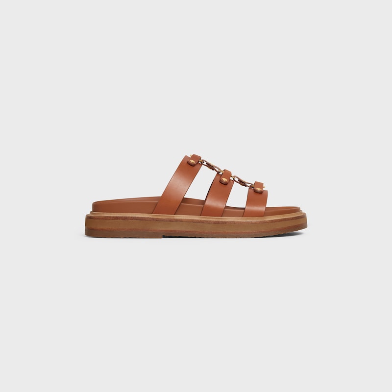 celine - tippi slide aus kalbsleder