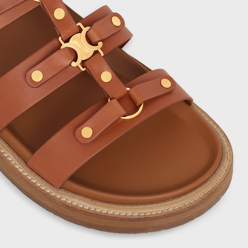 celine - tippi slide aus kalbsleder