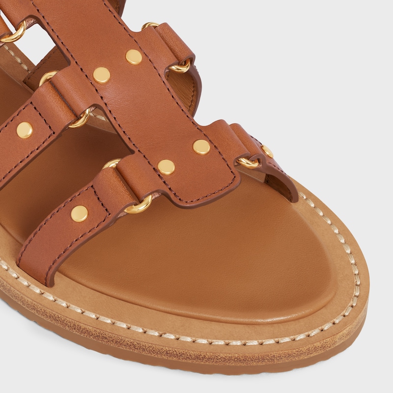 celine lympia gladiator-sandale aus kalbsleder