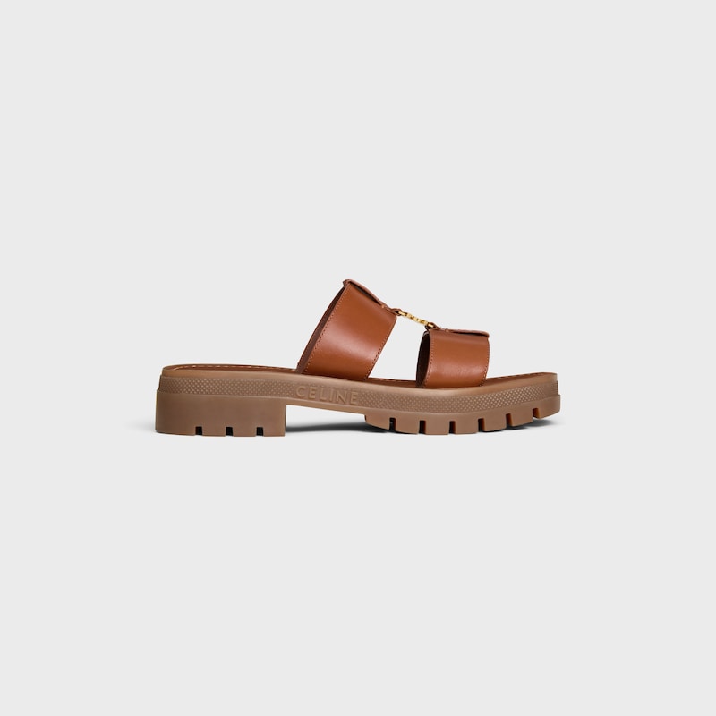 celine - clea mule aus kalbsleder