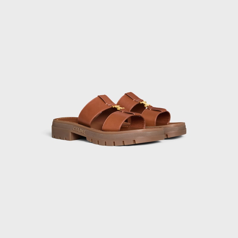 celine - clea mule aus kalbsleder