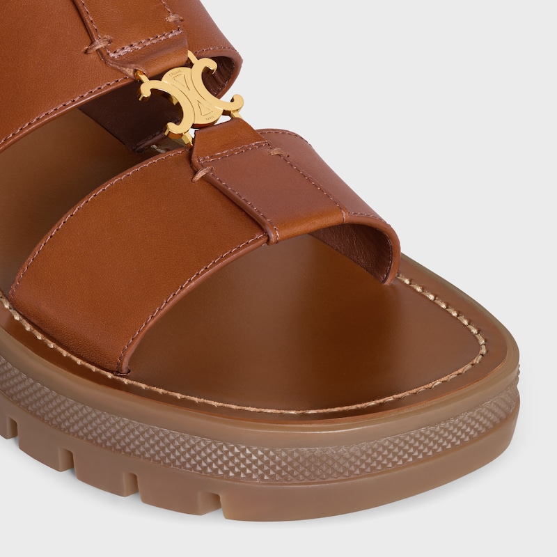 celine - clea mule aus kalbsleder
