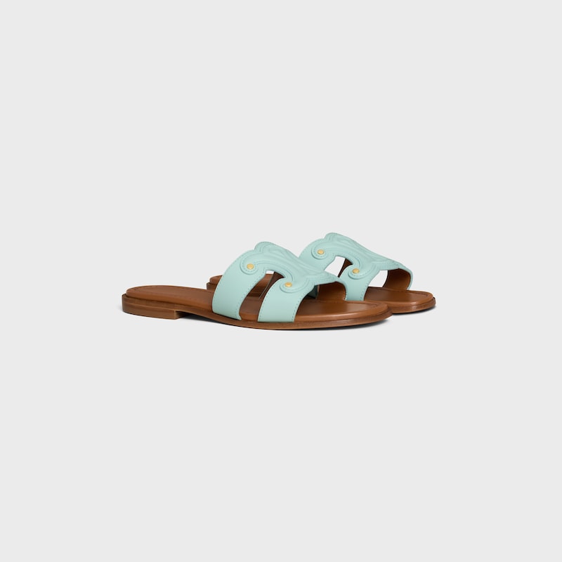 celine marina mule aus kalbsleder