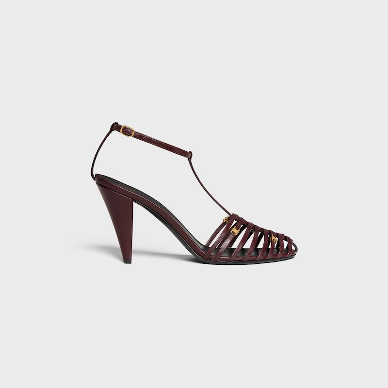 celine cage - riemchensandalen aus ziegenleder
