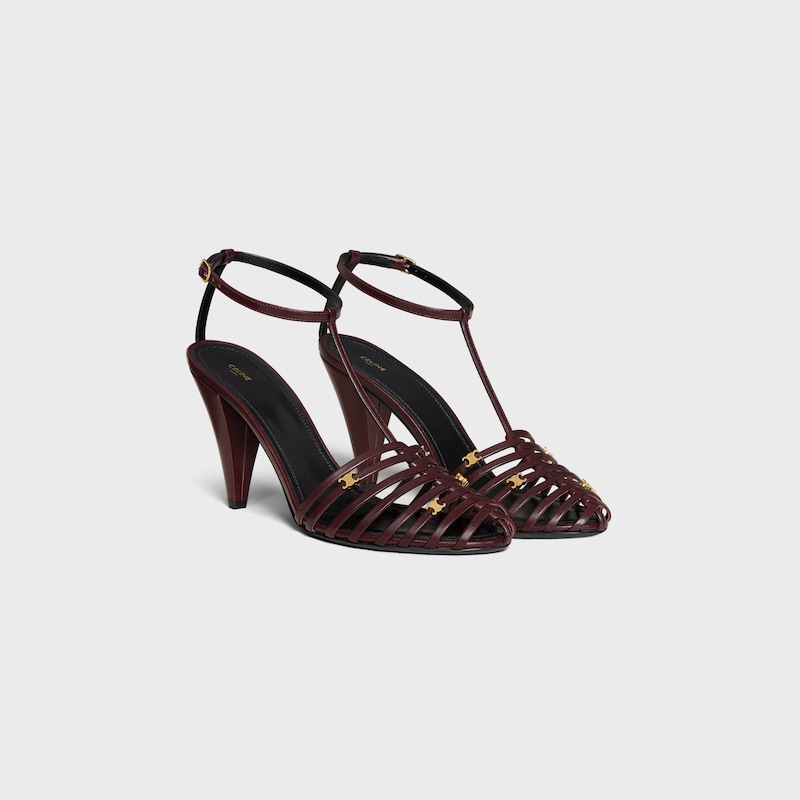 celine cage - riemchensandalen aus ziegenleder