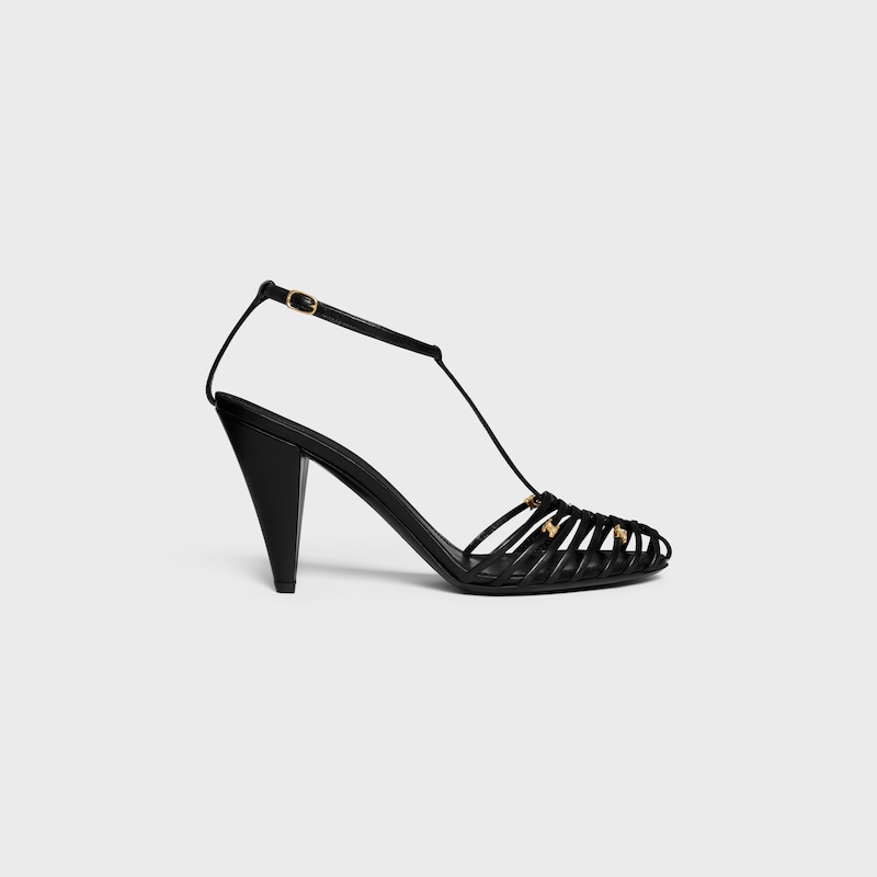celine cage - riemchensandalen aus ziegenleder