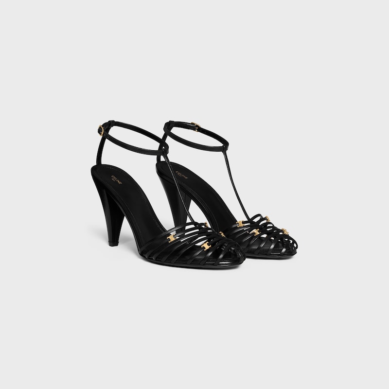 celine cage - riemchensandalen aus ziegenleder