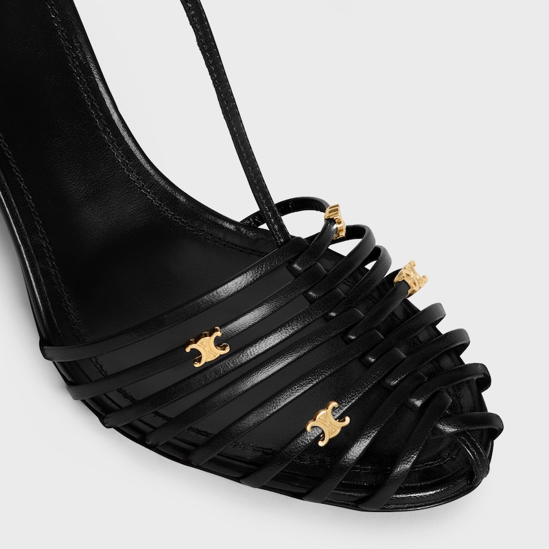 celine cage - riemchensandalen aus ziegenleder