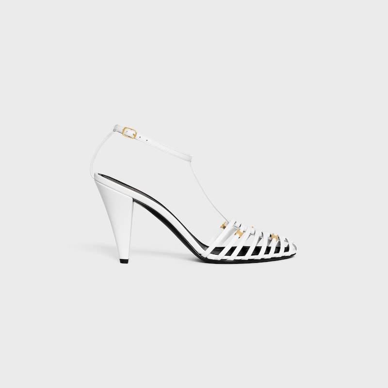 celine cage - riemchensandalen aus ziegenleder
