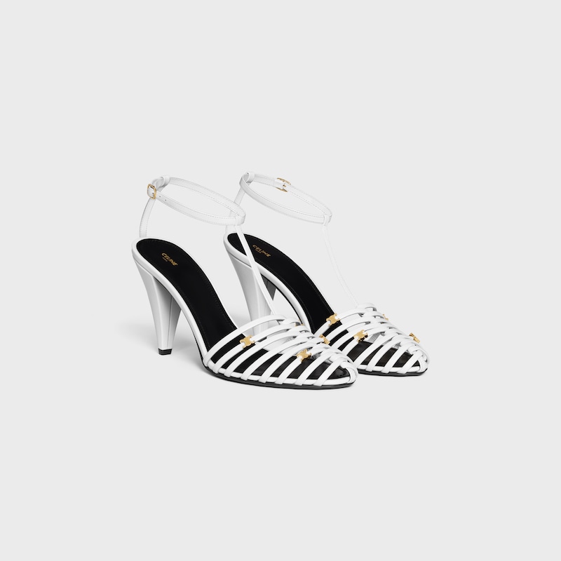 celine cage - riemchensandalen aus ziegenleder