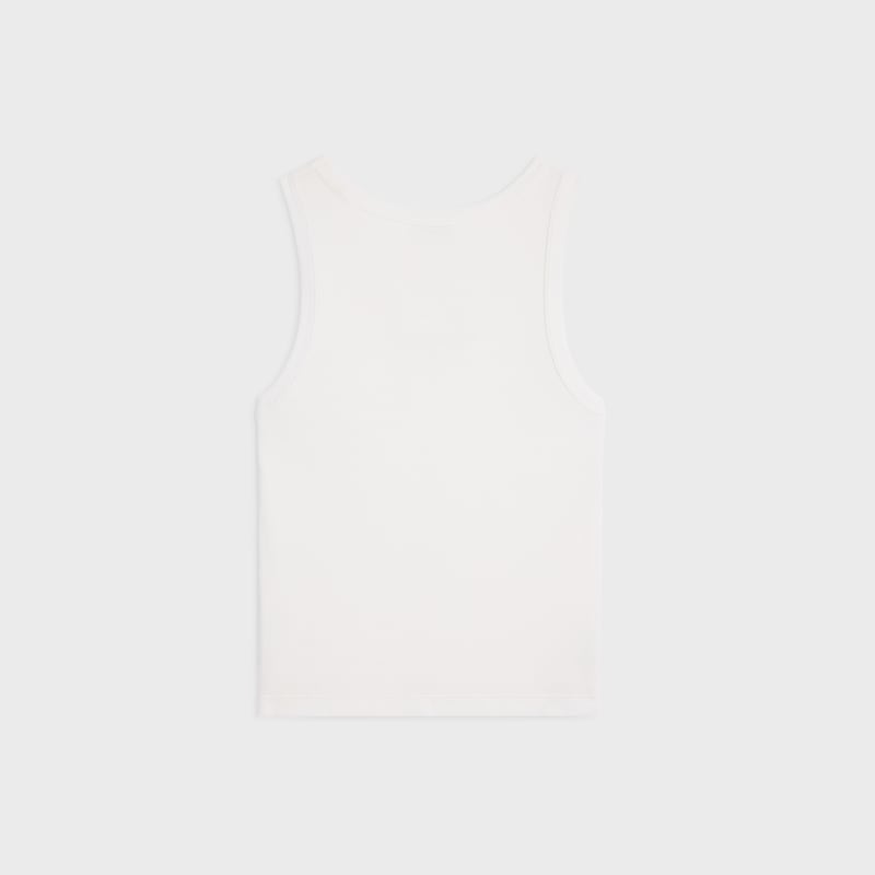 triumphe tanktop aus gerippter baumwolle